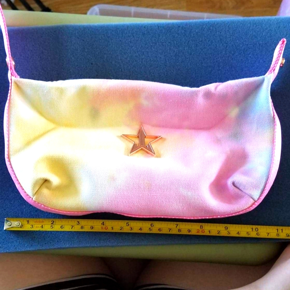 Jeffree Star summer tye dye make up bag